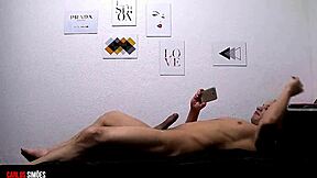 athletic latina wife offers shaved pussy to muscular roommate friend