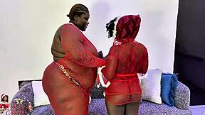ssbbw mrs claus threesome squirts big in full vid