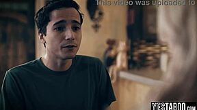 stepson how does stepmom's pussy taste with stepdad railing her?