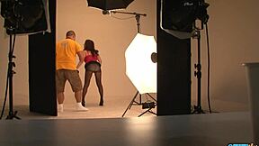 was this asian babe posing innocent before impaling herself on that massive hard dick?