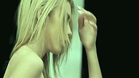 babe rubs her tight cunt... lusting for dildo ride!!