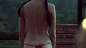 rebecca volpetti swallows cum after outdoor anal pounding private