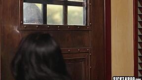 i'm petite gina valentina licking horny milf brandi love's big tits pussy