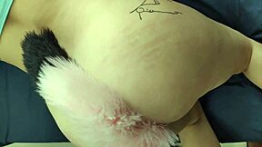 belorussian couple's wild bdsm show: spanking, deepthroat, anal creampie, and sloppy cum to mouth