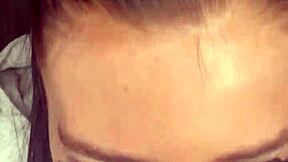 horny british girl's solo toy play