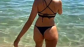 check out this sexy latina teen's juicy ass