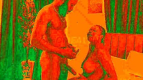 i love romantic sex in cozy room with red lights... his cock feels so good inside me!