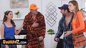 Gonna Fuck Your Step-Granddaughter In Wild Old Young Foursome