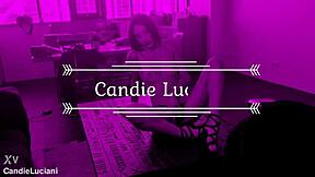 nurse stuffs pussy with toys for horny patient orgasm