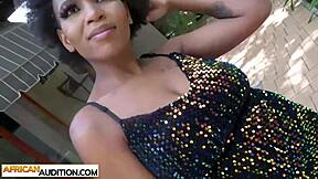 horny african teen fatima azewa deepthroats big tits bouncing 😍🍆💦