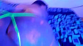 wanna spread this neon big ass for hubby doggystyle pov?