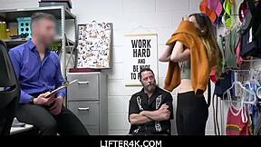 Officer Mike Mancini Deep Cavity Searches Marilyn Johnson's Ass