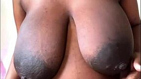 riding my huge pregnant ebony belly feels so damn good