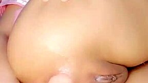 Aluna Plugs Tight Brazilian Ass in Lingerie for Professor's Gaze