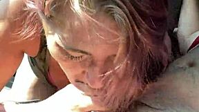 streetwalker gives bbbj then swallows cum load after loving dick