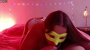 Curvy Colombian Bartender in Corset Fucks Client for Cash?