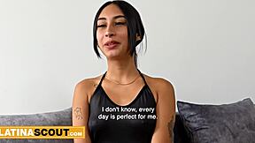 skinny latina teen model gets stripped n railed hard by producer huh?