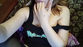 Horny College Teen Fingers Tight Pussy Moaning Orgasm Closeup