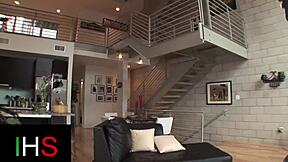 I'm horny blonde taking big african cock up my ass