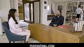 Pussyatwill Fucks New Teen Employee Cierra Bell Violet Starr at Work