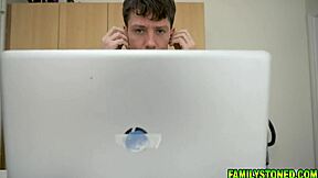 Stepmom Karen Fisher Talks Sex Then Joins Stepsiblings For Big Cock Threesome