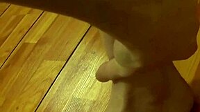 i grope fifi foxx's big tits giving handjob against wall