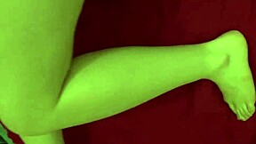 i grope fifi foxx's big tits giving handjob against wall