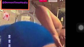 instagram ebony twerks big ass demon time on webcam