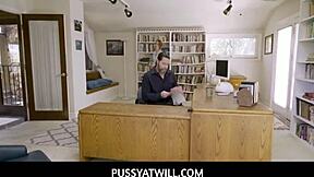 Pussyatwill Fucks New Teen Employee Cierra Bell Violet Starr at Work