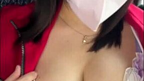 変態巨乳新卒トラックドライバーが先輩セクハラで濡れまくり😍ほのかパート2