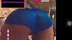 instagram ebony twerks big ass demon time on webcam
