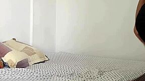 spying on cute argentinian stepsis miranda getting missionary pounded by boyfriend