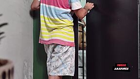 group bathroom fuck with big cocks and curvy latinas