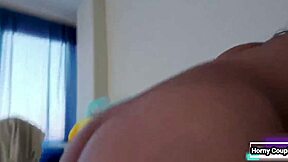 Friend Films Wife's Hard Sex Big Cock Riding Moaning