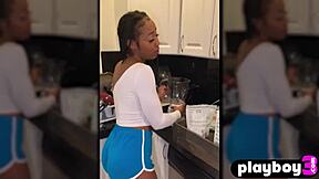 petite black milf misty stone fucks dildo like playboy poses?