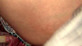 stepdad creeps on sleeping stepteen's panty-less pussy, creampies close-up mess!