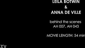 Anna De Ville Leila Botwin Gangbang Backstage