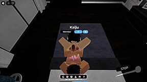 roblox slut gives virginity while bf plays hood