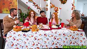 lucky stud nails horny redhead stepsisters arietta adams and cherry fae in nasty threesome pound