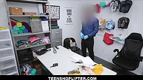 petite judy jolie fucked hard by cop after shoplift deal