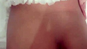 USING MY SLUTTY GIRL IN LINGERIE ROUGH POV!