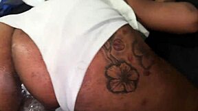 stepsis slips onto big black cock by accident