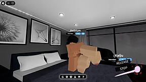 roblox slut gives virginity while bf plays hood