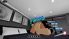 roblox slut gives virginity while bf plays hood