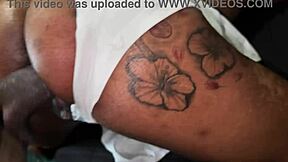 stepsis slips onto big black cock by accident