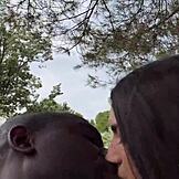 Bolesny casting analny dla chudej 19-letniej Francuzki Candie JL048!