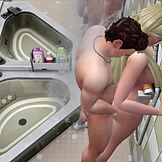 Vášený orgasmus ve sprše a vaně mě nechává chtít víc