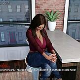 Komşu büyük götlü MILF oyun oynar, cowgirl sürme ve boşalmaya yol açar