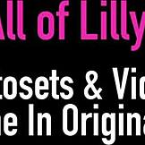 Gadis muda panas 18+ Coed Amerika Lilly Luck pecah belon dengan tetek besar