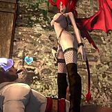 Ja sam sukubus koju jebu vitezovi u ovom hentai-ju, bože